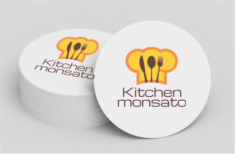 Image of around business card for a food business