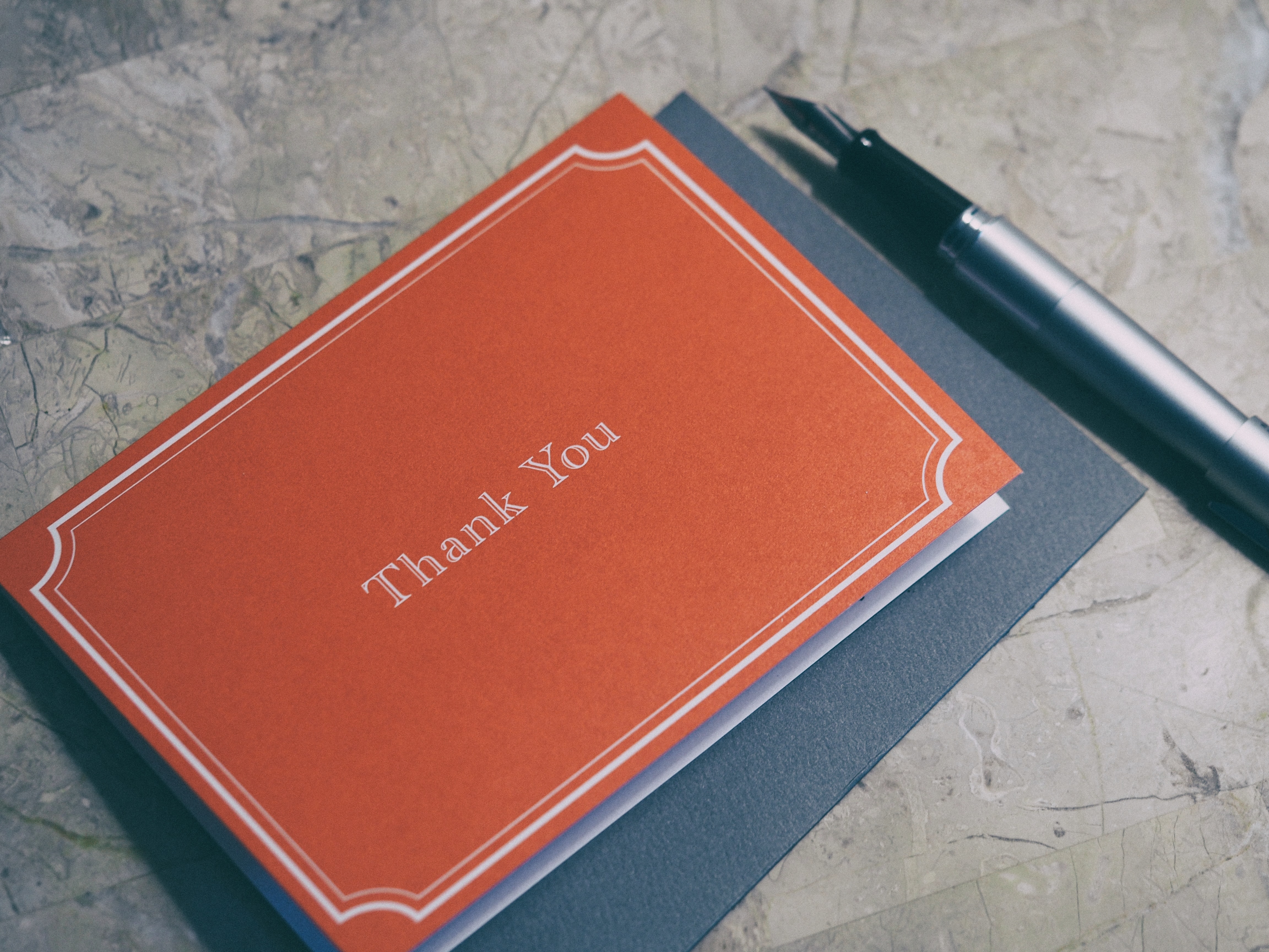 Image showing a Thank you card for the Holiday season