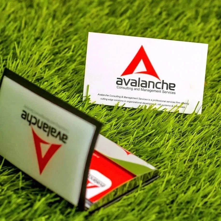 Image of a business card